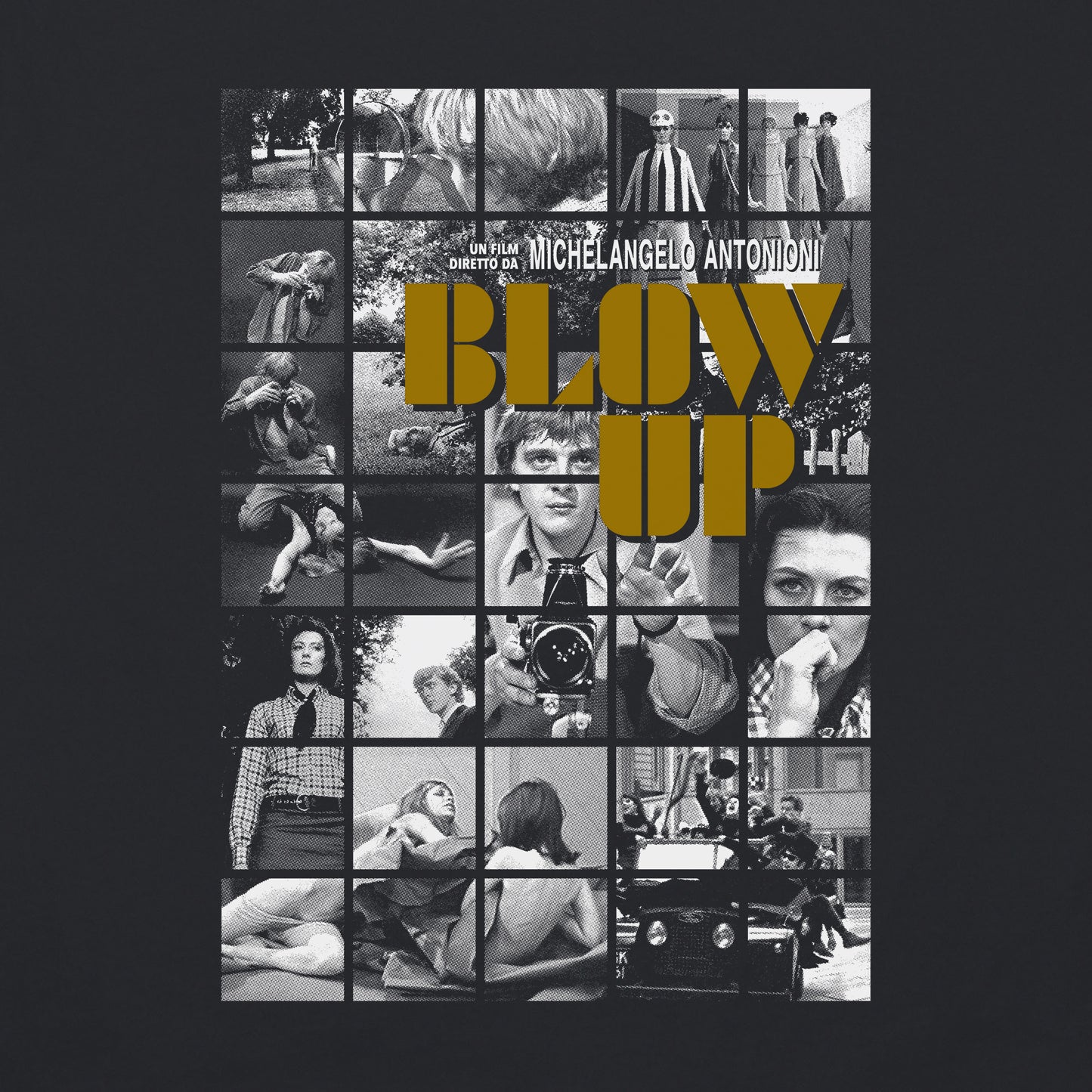 Blow-Up shirt - collage -