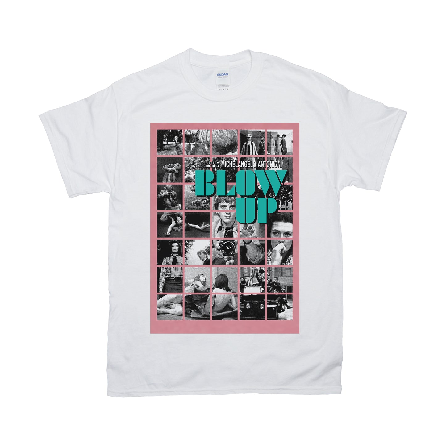 Blow-Up shirt - collage -