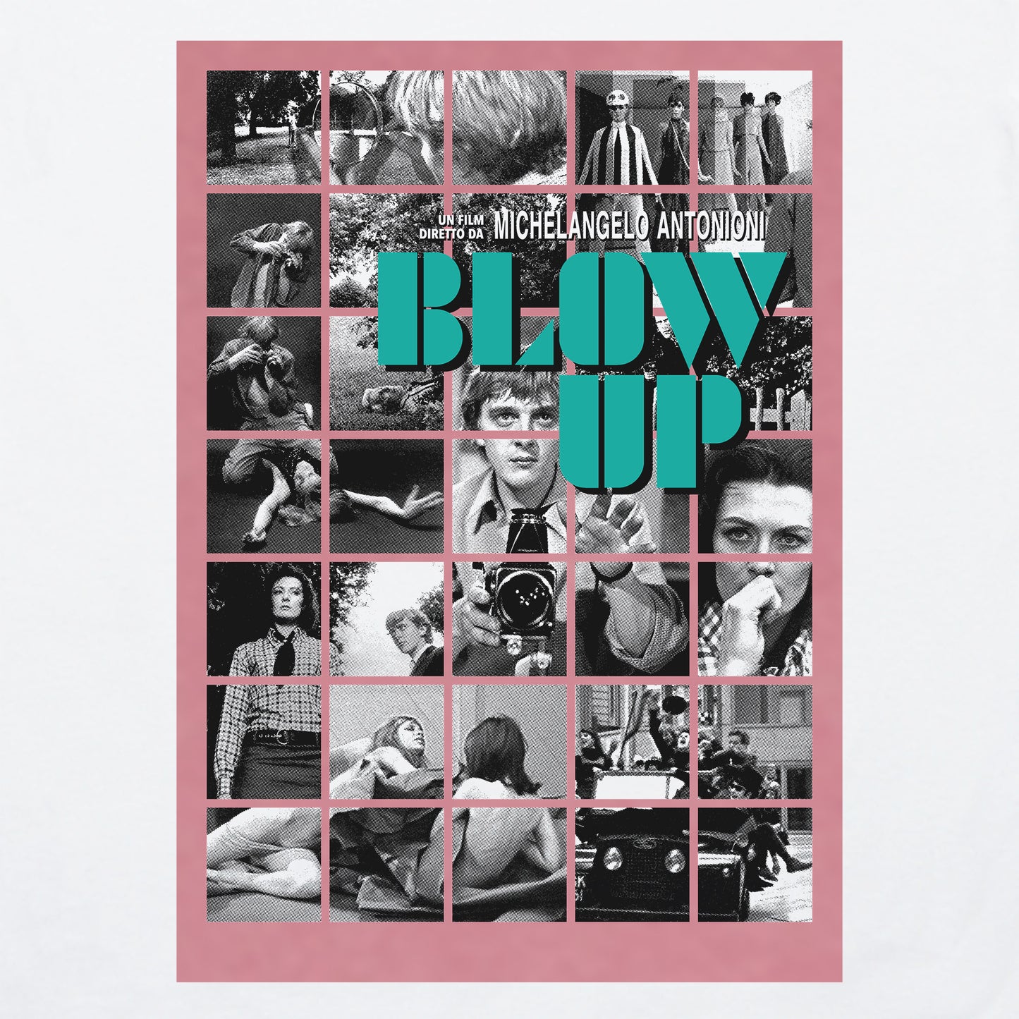 Blow-Up shirt - collage -