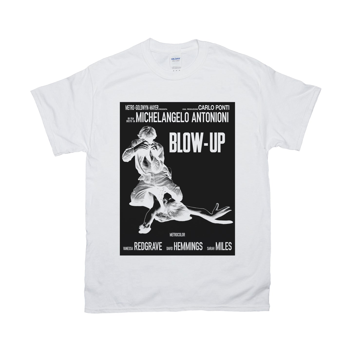 Blow-Up shirt  - poster like -