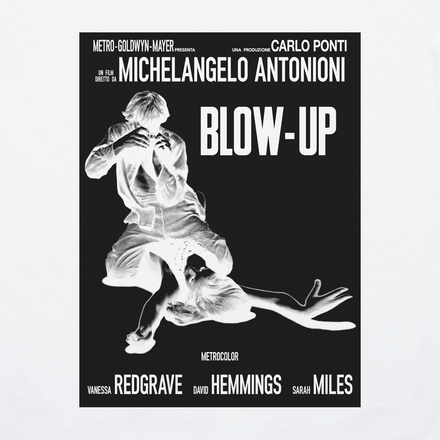 Blow-Up shirt  - poster like -