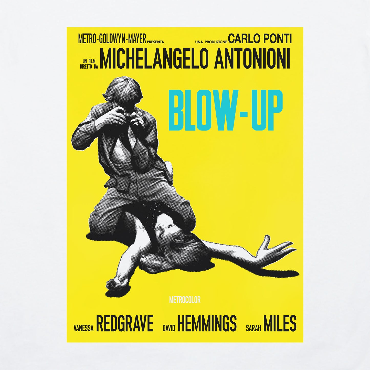 Blow-Up shirt  - poster like -